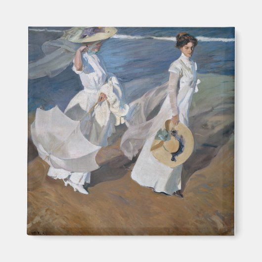 Sorolla Y Bastida - Spaziergang entlang der Küste Magnet (Vorne)