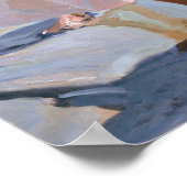 Sorolla - Zeit für ein Bad, Valencia Poster (Ecke)