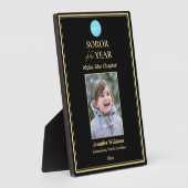 Soror of the Year Sorority Logo Fotoplatte (Seite)