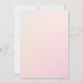 Sorprise Birthday Party 16th Birthday with Numers  Einladung (Rückseite)