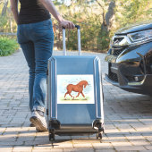 Sorrel Pferde oder Pony Equine Anatomie Chart Stic Aufkleber (Koffer Insitu)