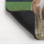 Sorrel Tobiano Paint Horse Mousepad (Ecke)