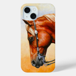 Sorrel Western Pleasure Quarter Horse iPhone 15 Hülle