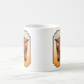 Sorrel Western Pleasure Quarter Horse Kaffeetasse (Mittel)