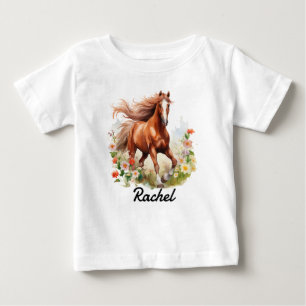 Sorrel Wildpferd Baby T-shirt