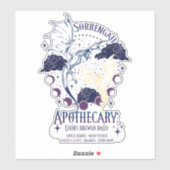 Sorrengail Apothecary Unoffice Vierte Flügelmaus Aufkleber (Blatt)