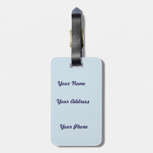 Sorrent - Gepäckanhänger (Rückseite vertikal)