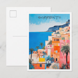 Sorrent Italien Kunst Reise Postkarte