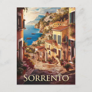 Sorrent Italien Straße Postkarte