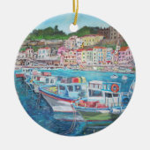 Sorrent, Italien - Verzierung Keramik Ornament (Vorne)