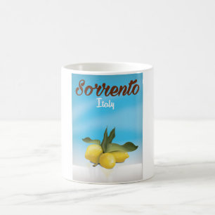 Sorrentinisches italienisches Urlaubs-Reiseplakat Kaffeetasse