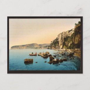 Sorrento am Meer, Neapel, Italien Klassiker Fotogr Postkarte