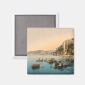 Sorrento am Meer, Neapel, Kampanien, Italien Magnet (Vorderseite/Rückseite)