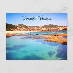 Sorrento Back Beach, Victoria, Australien Postkarte