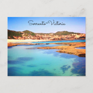 Sorrento Back Beach, Victoria, Australien Postkarte