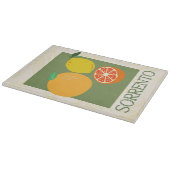 Sorrento Italien Citrus Kitchen Print Schneidebrett (Ecke)