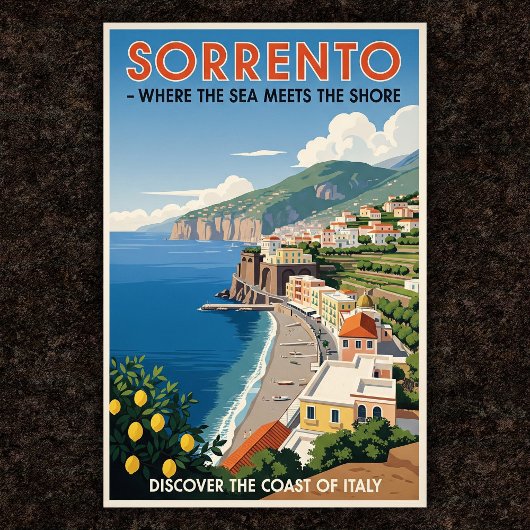 Sorrento, Italien: Eine Vintage Poster Collection 