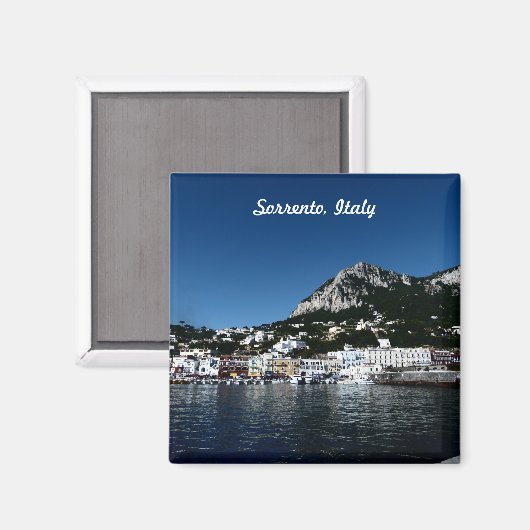 Sorrento, Italien Magnet (Vorderseite/Rückseite)