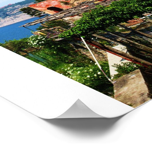 Sorrento, Italien Poster (Ecke)