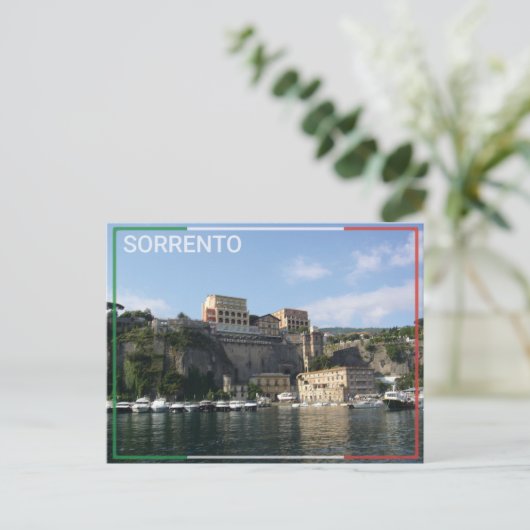 Sorrento - Italien Postkarte (Stehend Vorderseite)