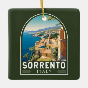 Sorrento Italien Reise Kunst Vintage Keramikornament