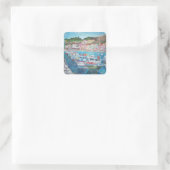 Sorrento, Italien - Square Stickers, Glossy Quadratischer Aufkleber (Tasche)