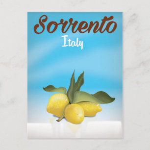 Sorrento Italienisches Reiseplakat Postkarte