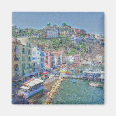 SORRENTO, Marina Grande, Fridge Magnet (Vorne)