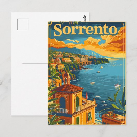 Sorrento Postkarte (Vorne/Hinten)