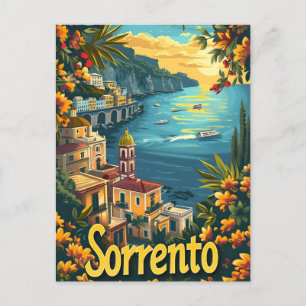 Sorrento Vintage Postkarte