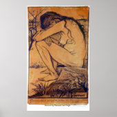 Sorrow von Vincent van Gogh Poster (Vorne)