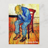 Sorrowing Old Man by Van Gogh Postkarte (Vorderseite)