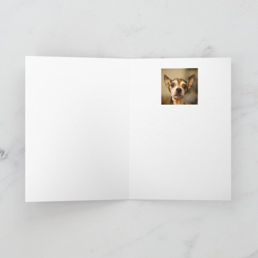 Sorry ¡Ay Chihuahua! Fun Chihuahua Dog Karte (Innenseite)