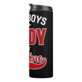 Sorry Boys Daddy ist mein Valentine Thermosbecher (Nach rechts gedreht)