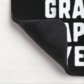 Sorry Can't Grading Papers by Funny Teacher T Mousepad (Ecke)