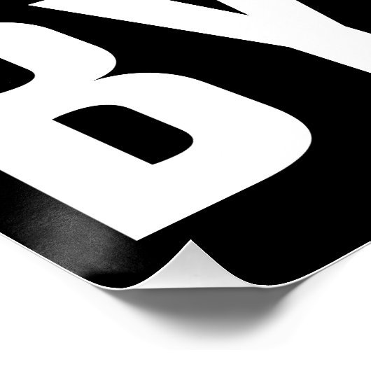 Sorry Can Baseball by Funny Player Poster (Ecke)