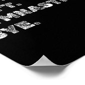 Sorry Can’t Gymnastics Bye - Funny Gymnast Vaults Poster (Ecke)