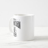 Sorry Can't Badminton Bye Shuttle Racket Kaffeetasse (Vorderseite Links)