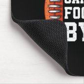Sorry Can't Football Bye - Funny Quote Fan Footbal Mousepad (Ecke)