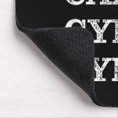 Sorry Can't Gym Bye - Weightlifting Muscles Workou Mousepad (Ecke)