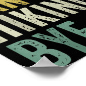 Sorry Can't Hiking Bye  Poster (Ecke)