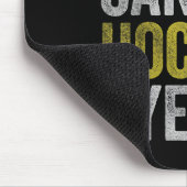 Sorry Can't Hockey Bye Funny Hockey  Mousepad (Ecke)
