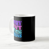 Sorry Can't Hunting Demons Korean P Music Hallowee Kaffeetasse (Vorderseite Links)