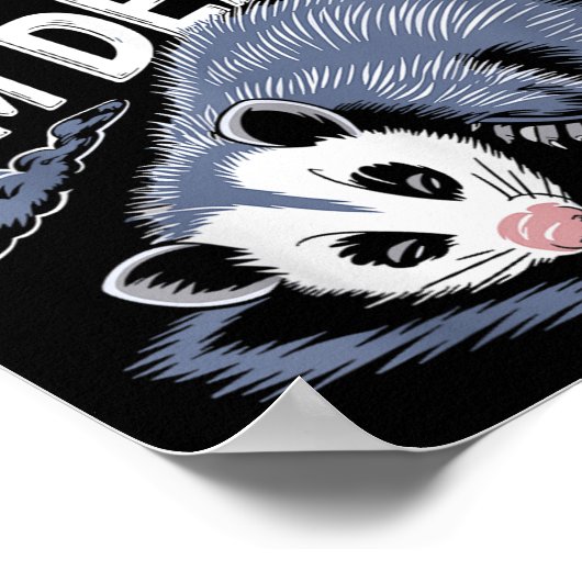 Sorry Can't I'm Dead Funny Ssum Character Playing Poster (Ecke)