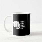 Sorry Can't Kenpo Karate Bye Funny American Kenpo Kaffeetasse (Links)