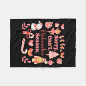 Sorry Can't Nutcracker Season Christmas Ballet Nk  Fleecedecke (Vorderseite (Horizontal))