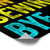 Sorry Can't Sewing Bye Teacher Student Funny Sewin Poster (Ecke)