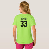 Sorry Can't Soccer by Custom Jersey number Name T-Shirt (Schwarz voll)