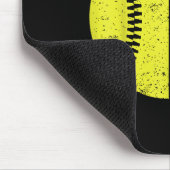 Sorry Can't Softball Bye Adult Humor Saying Girls  Mousepad (Ecke)