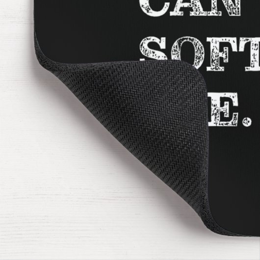 Sorry Can't Softball Bye - Funny Mousepad (Ecke)